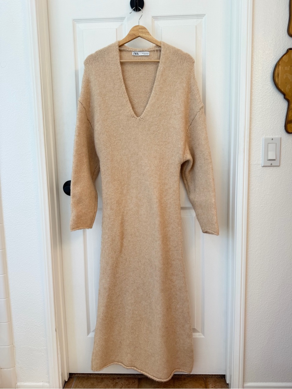 ZARA KNIT SWEATER DRESS